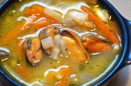 Fish and Mussels soup